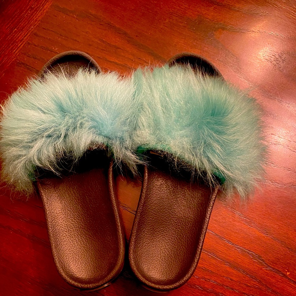 UGG Royale genuine shearling slides